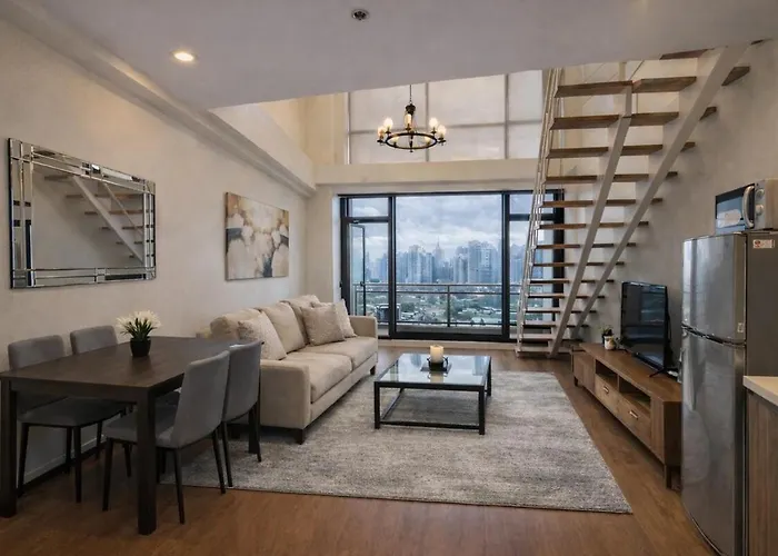 Apartamento Stunning View - Luxury Loft In Makati *
